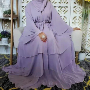 Layered Abaya