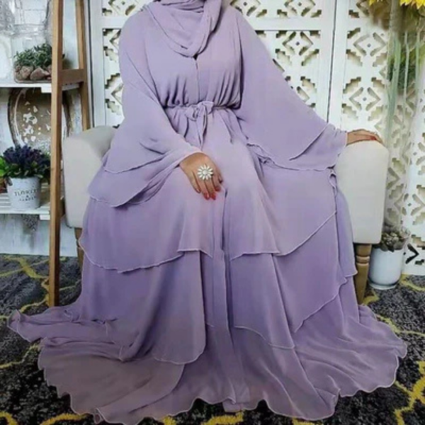 Layered Abaya