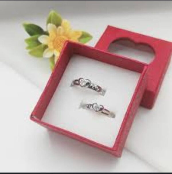 Couple Rings | Couple Ring Adjustable | Artificial Jewellery - Image 2